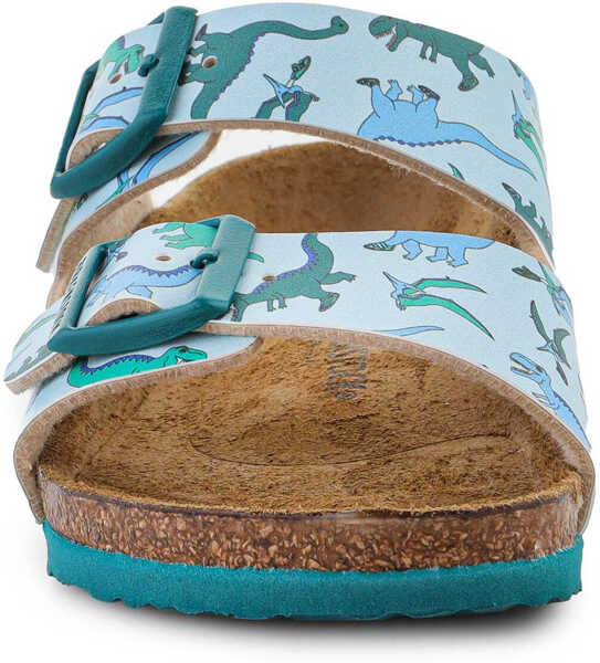 Slapi Birkenstock Arizona Kids BS Big Dino Light Blue 1024342 N/A Baieti (BM 15198097) 7
