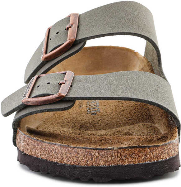 Saboti Birkenstock Arizona Stone 0151211 Green/Khaki Barbati (BM 15198133) 2