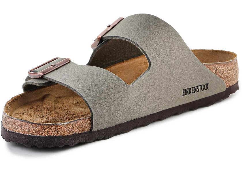 Saboti Birkenstock Arizona Stone 0151211 Green/Khaki Barbati (BM 15198133) 3