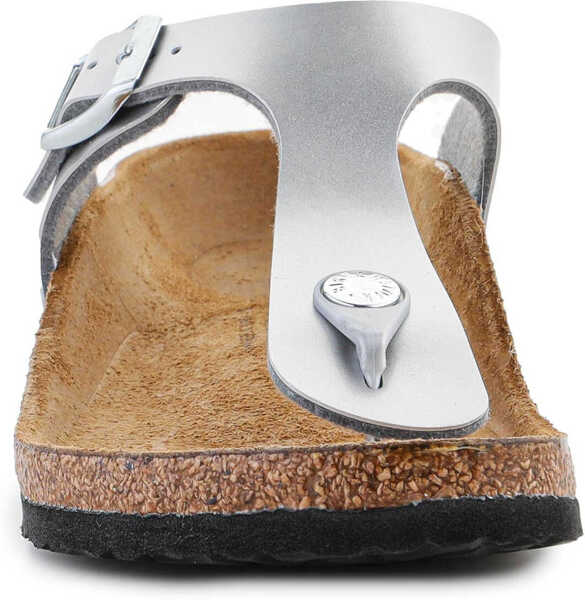 Papuci Birkenstock Gizeh Kids Electric Metallic Silver 1019192 N/A Fete (BM 15198139) 2