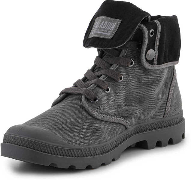 Bocanci casual marka niezdefiniowana PALLADIUM BAGGY Grey/Black Barbati (BM 15198175) 3