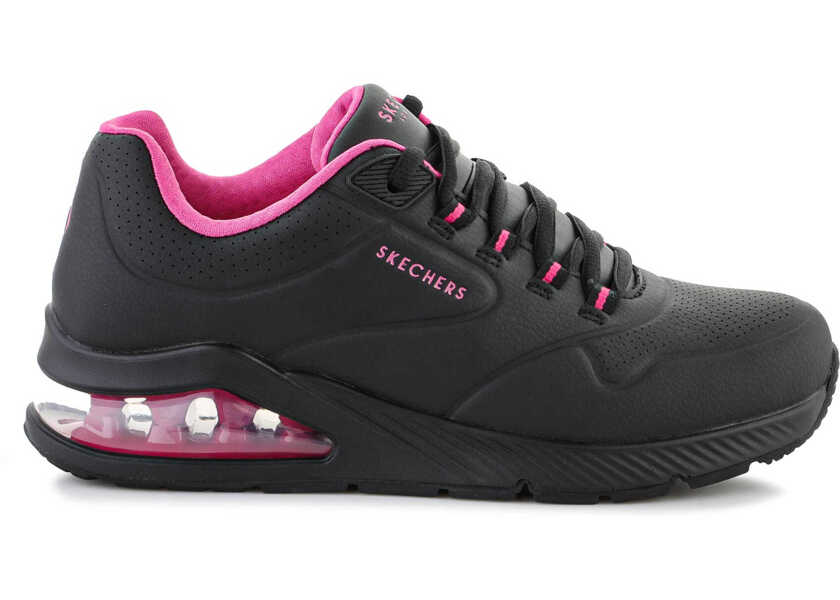 Sneakers SKECHERS UNO 2-2ND BEST SPORTS SHOES Black/Pink Femei (BM 15198184) 6