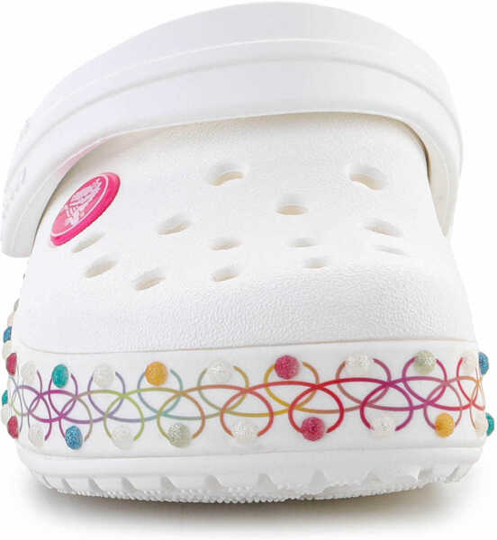 Papuci Crocs Crocband Stretch Necklace CTG White/Multicolor Fete (BM 15198232) 2