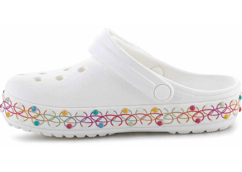 Papuci Crocs Crocband Stretch Necklace CTG White/Multicolor Fete (BM 15198232) 4