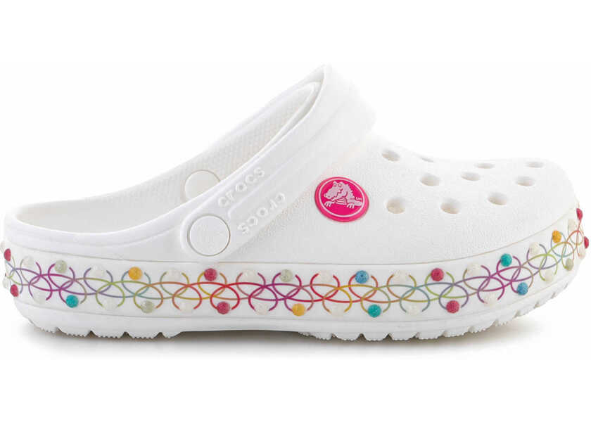 Papuci Crocs Crocband Stretch Necklace CTG White/Multicolor Fete (BM 15198232) 6