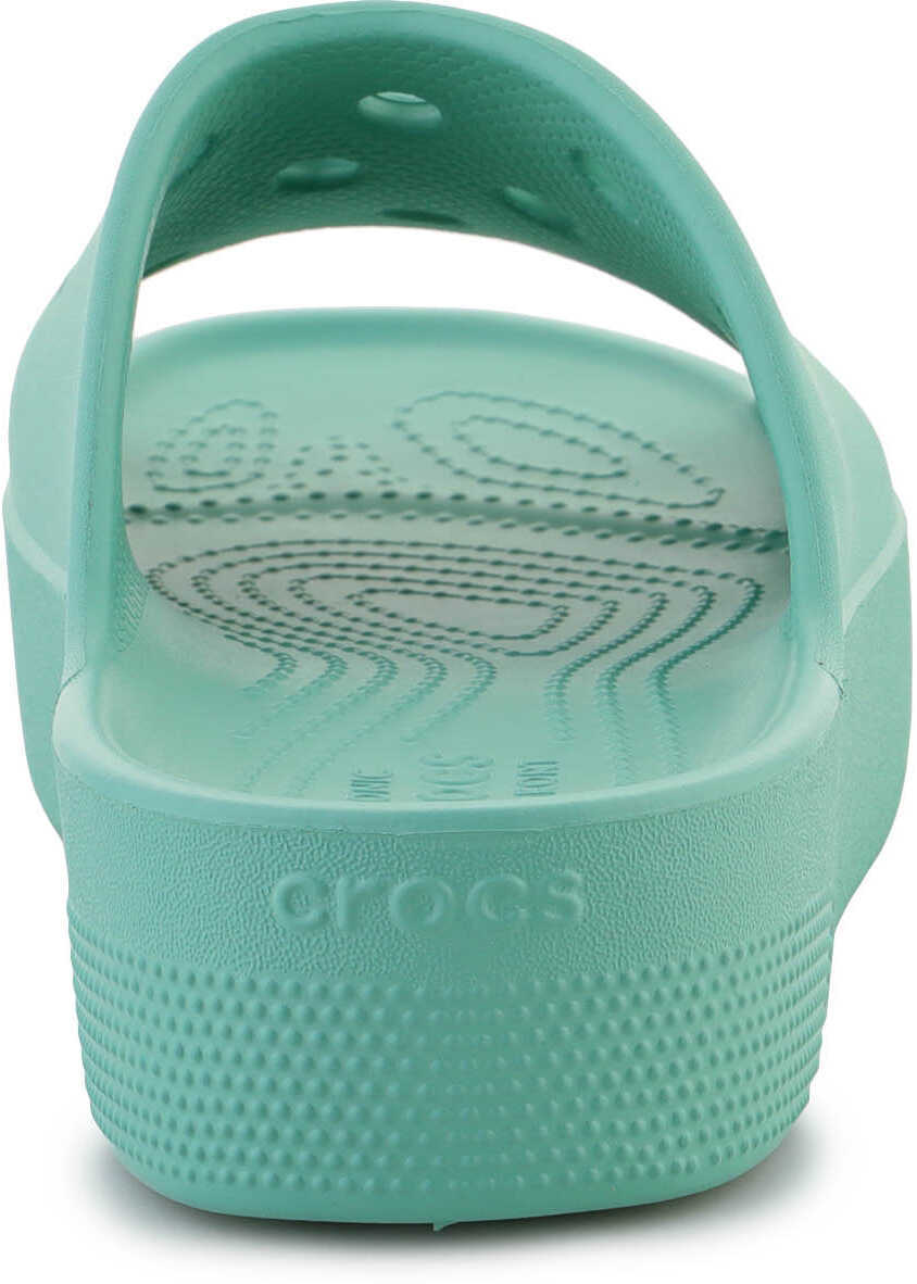 Slapi Crocs Classic Platform Slide Green Femei (BM 15198250) 5