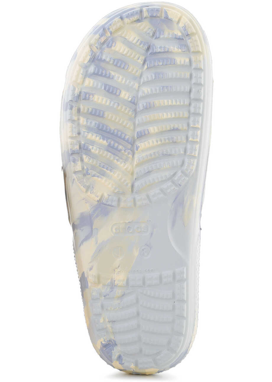 Slapi Crocs Classic Marbled Slide K 208293 - 1FS Grey/Beige Baieti (BM 15198253) 7