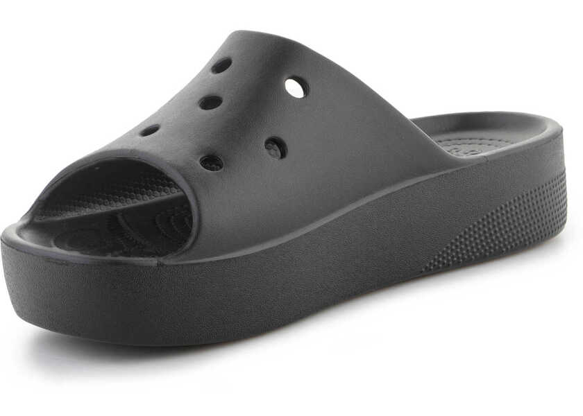 Slapi Crocs Classic Platform Slide Black Femei (BM 15198268) 3