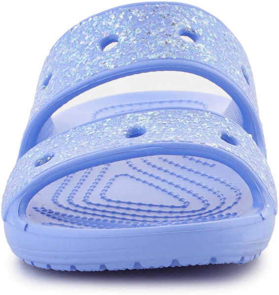 Sandale Crocs CLASSIC GLITTER SANDAL KIDS MOON JELLY Blue Fete (BM 15198295) 2
