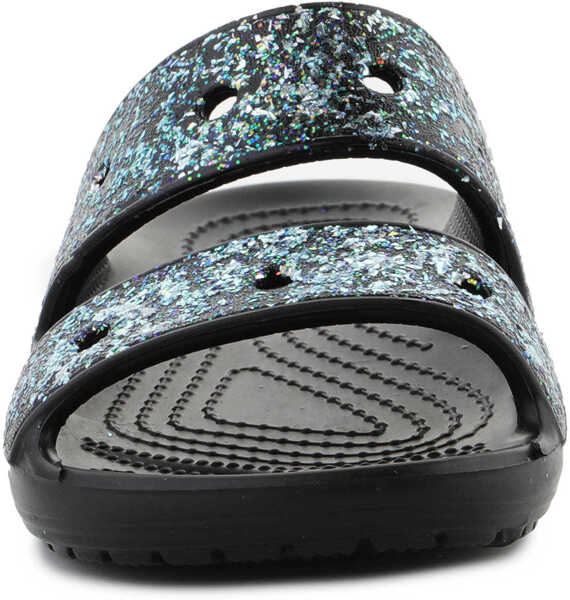 Sandale Crocs CLASSIC GLITTER SANDAL KIDS MULTI Black Fete (BM 15198307) 2