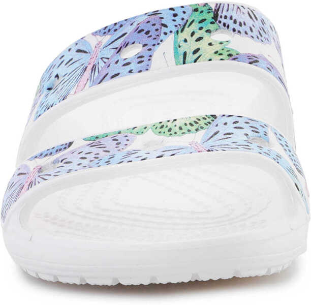 Papuci Crocs Classic Butterfly Sndl K White / Multi 208299 - 94S White/Blue Fete (BM 15198316) 2