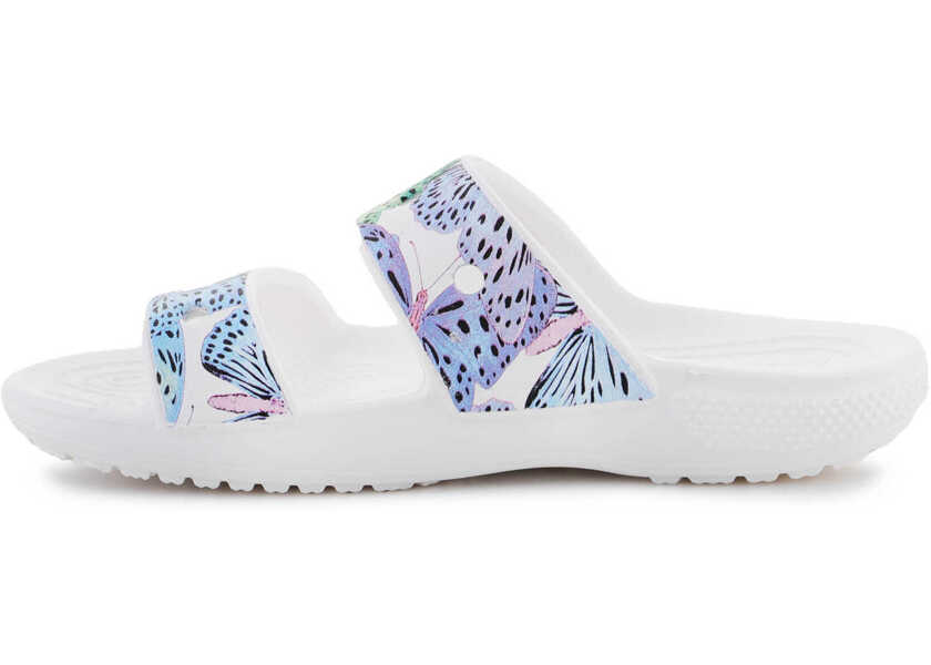 Papuci Crocs Classic Butterfly Sndl K White / Multi 208299 - 94S White/Blue Fete (BM 15198316) 4