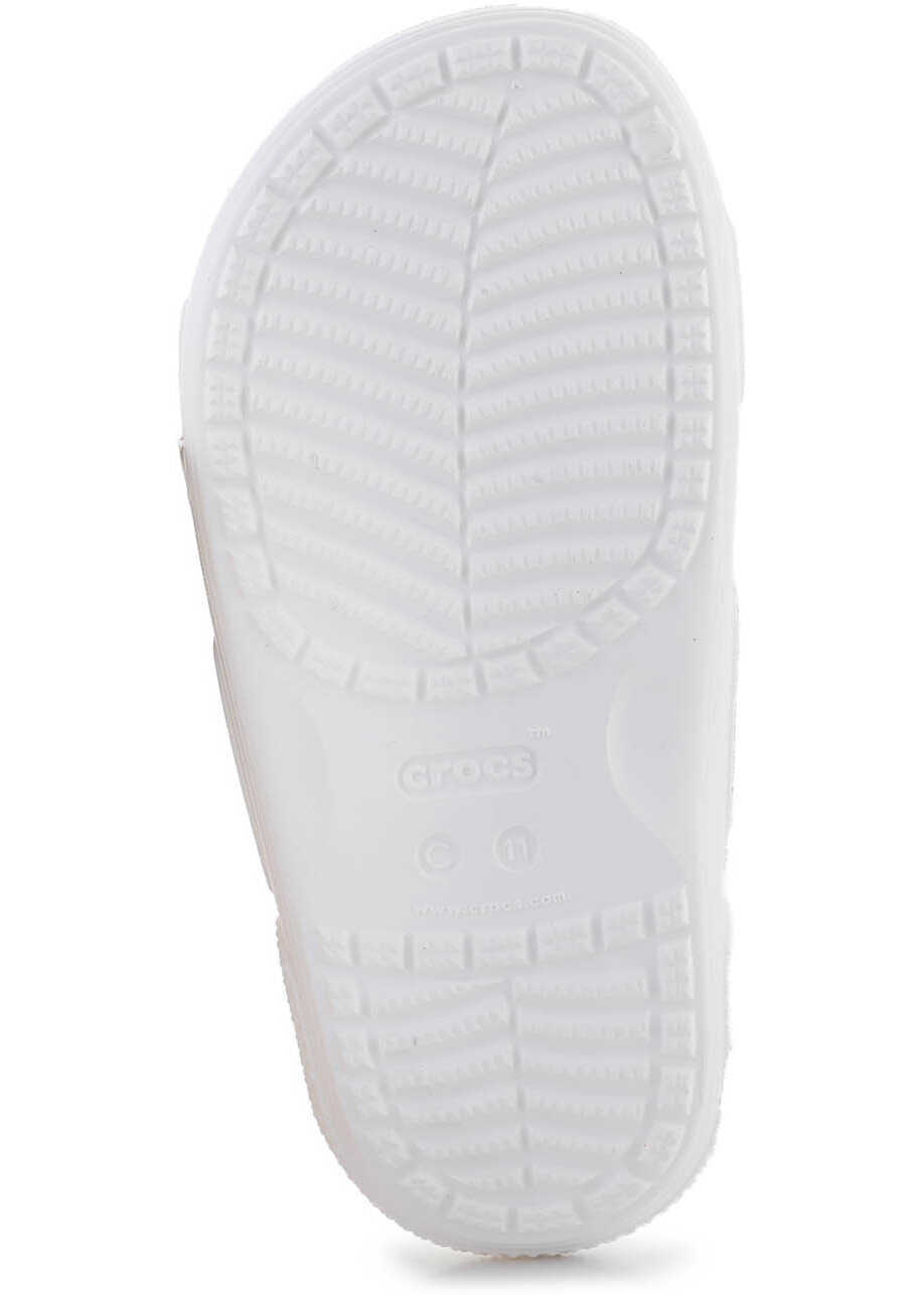 Papuci Crocs Classic Butterfly Sndl K White / Multi 208299 - 94S White/Blue Fete (BM 15198316) 7