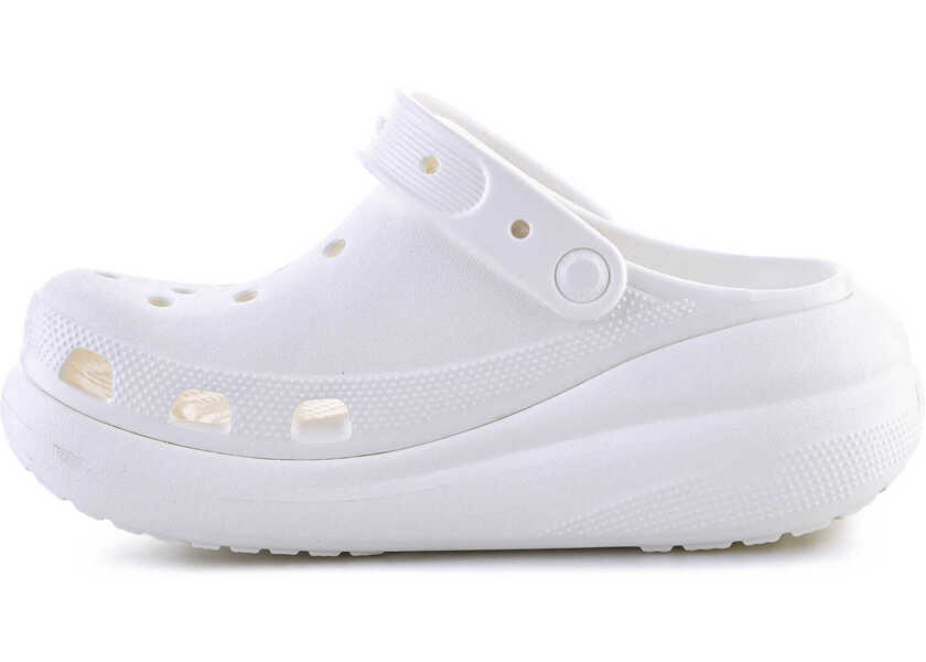 Slapi Crocs Classic Crush Clog White N/A Femei (BM 15198322) 4