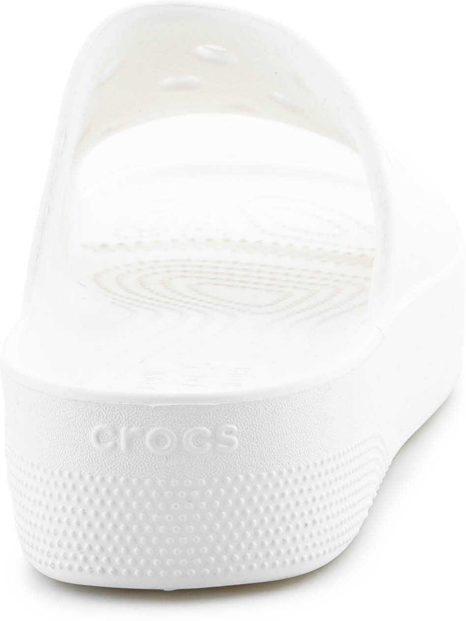 Slapi Crocs Classic Platform Slide 208180 - 100 White Femei (BM 15198337) 5