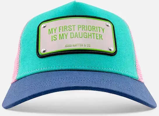 Sepci JOHN HATTER & CO MY FIRST PRIORITY IS MY DAUGHTER Blue/Pink/Green Baieti (BM 15198436) 2