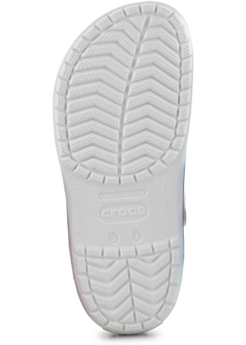 Slapi marka niezdefiniowana Crocs Crocband White Relaxed Fit White Barbati (BM 15198457) 7
