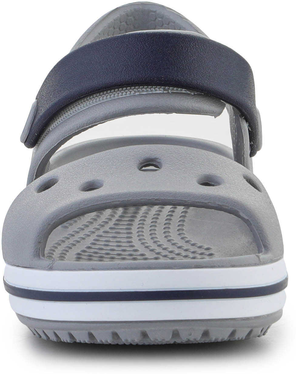 Papuci Crocs CROCBAND SANDAL KIDS Grey/Navy Fete (BM 15198463) 2