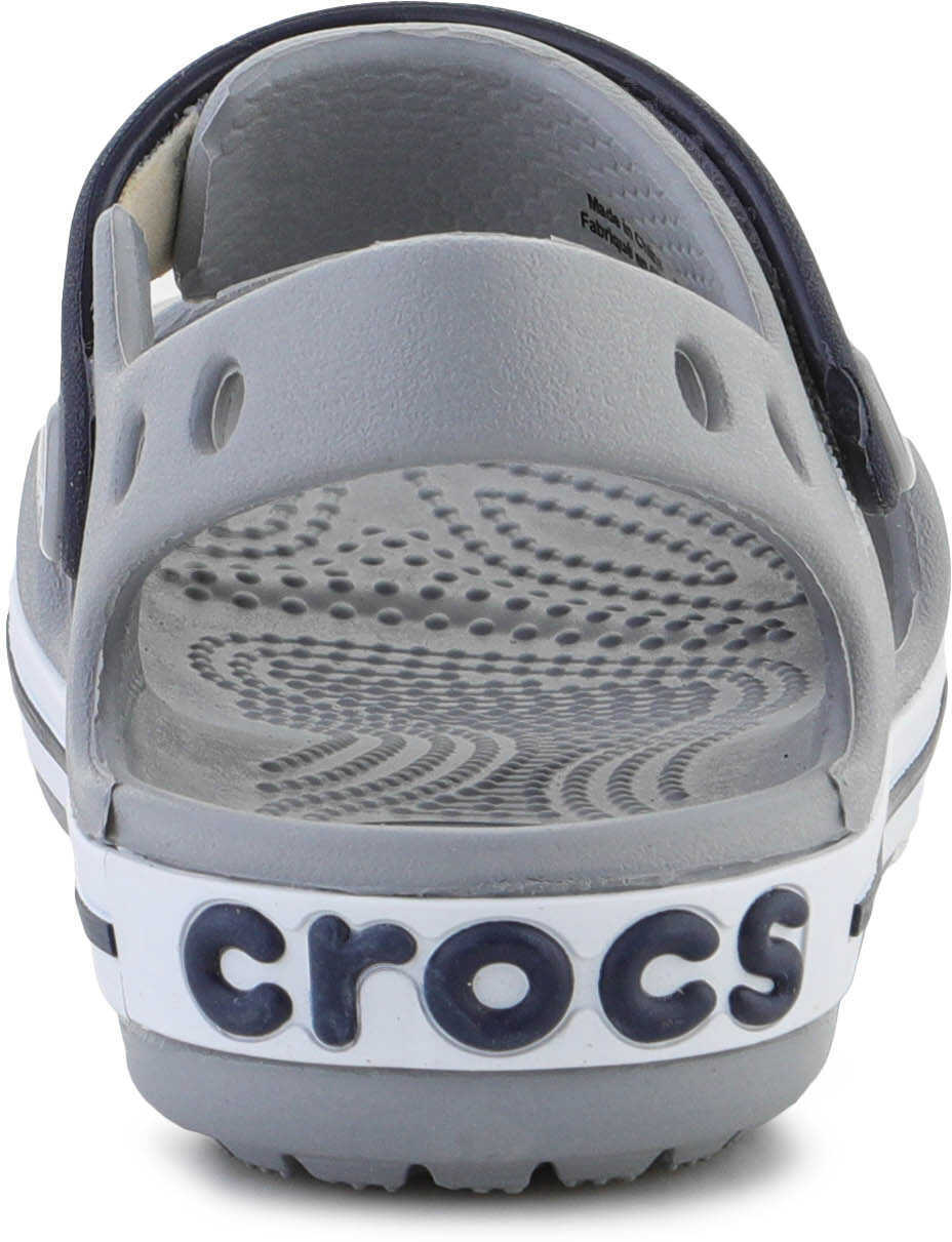 Papuci Crocs CROCBAND SANDAL KIDS Grey/Navy Fete (BM 15198463) 5