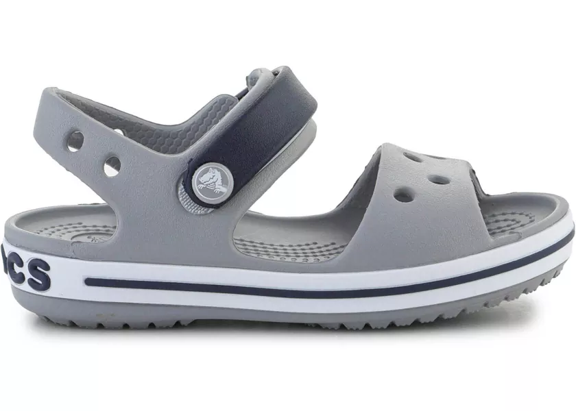 Papuci Crocs CROCBAND SANDAL KIDS Grey/Navy Fete (BM 15198463) 6
