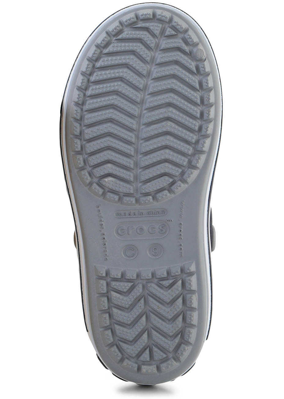 Papuci Crocs CROCBAND SANDAL KIDS Grey/Navy Fete (BM 15198463) 7