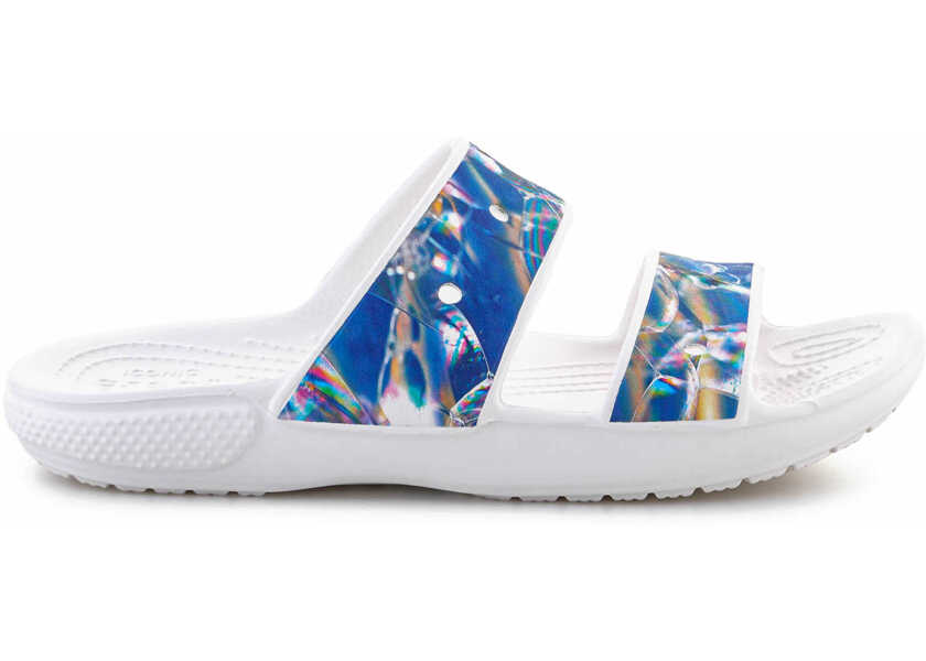 Saboti Crocs Classic Hyperreal Sandal White/Blue Barbati (BM 15198478) 6