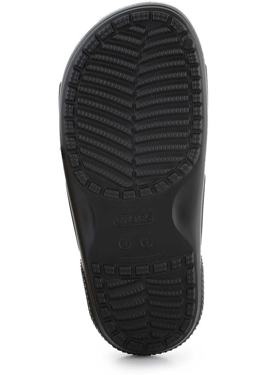Papuci Crocs Classic Sandal Kids Black Black Baieti (BM 15198490) 7