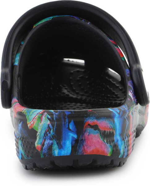 Sandale Crocs Classic Dino Clog Deep Black/Multicolor Baieti (BM 15198493) 5