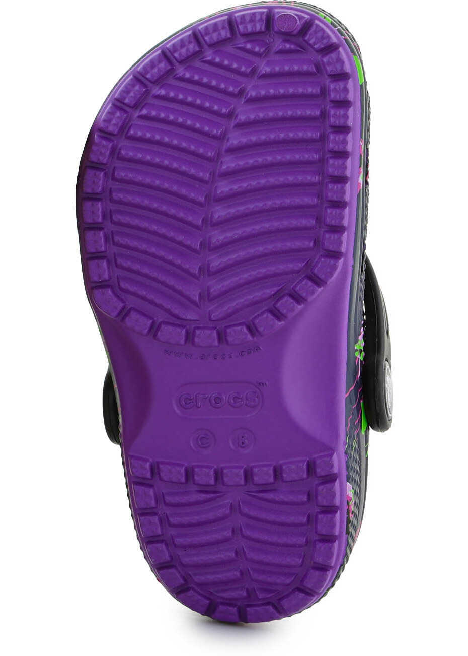 Papuci Crocs KIDS slippers Classic Meta Scape Clog T 208456 - 573 Multicolor/Purple Fete (BM 15198553) 7