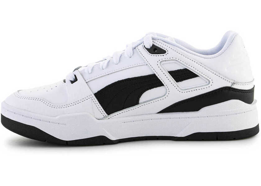 Sneakers PUMA Slipstream Lth White Black Unisex Casual Lifestyle White/Black Femei (BM 15198619) 4