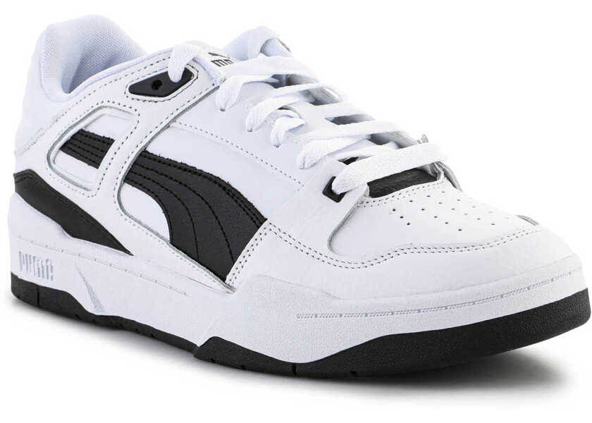 Sneakers PUMA Slipstream Lth White Black Unisex Casual Lifestyle White/Black Femei (BM 15198619) 1