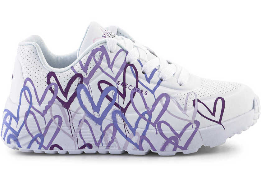 Sneakers SKECHERS JGoldcrown: Uno Lite - Spread the Love White Fete (BM 15198643) 6