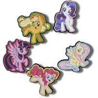 Slapi pentru Baieti - Slapi Crocs JIBBITZ My Little Pony 5Pck N/A Baieti (BM 15198691) - B-mall.ro
