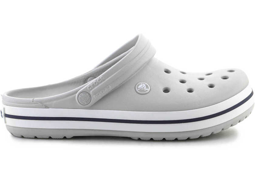 Slapi Crocs Crocband Atmosphere Grey Barbati (BM 15198703) 2