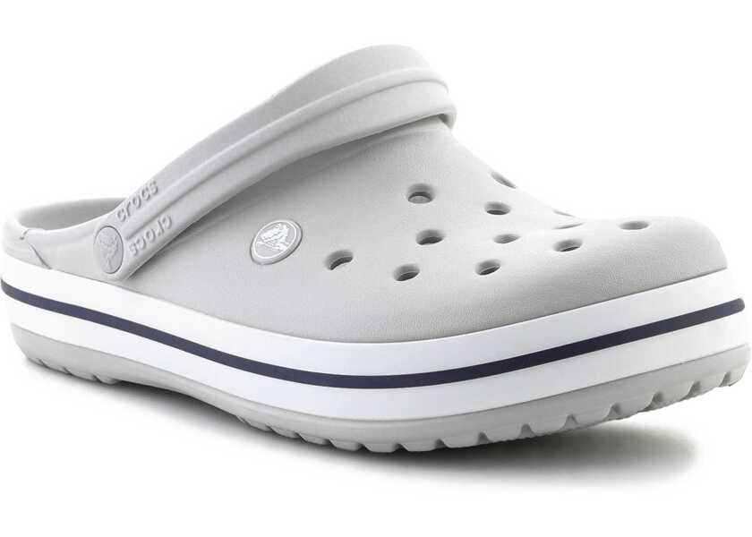 Slapi Crocs Crocband Atmosphere Grey Barbati (BM 15198703) 1