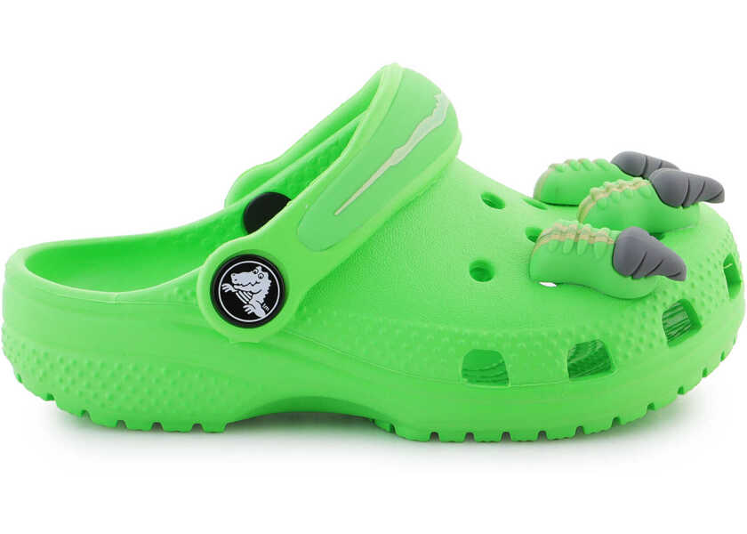 Papuci Crocs Classic I Am Dinosaur Clog Green Baieti (BM 15198727) 6