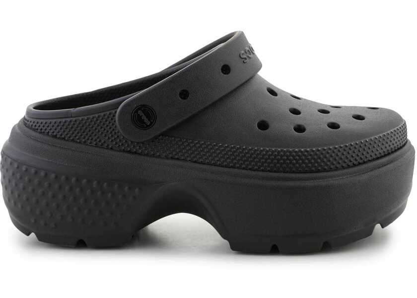 Slapi Crocs Stomp Clog Black Barbati (BM 15198928) 6