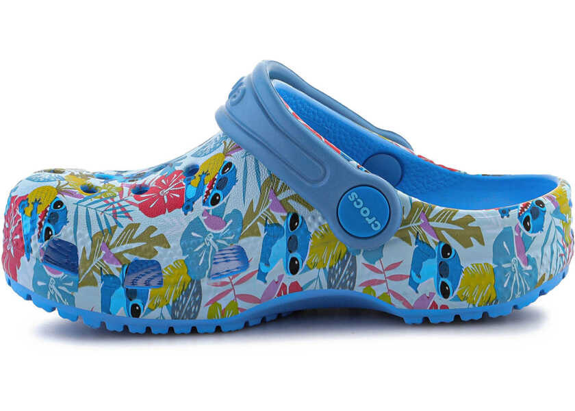 Slapi Crocs Toddlers Disney Stitch Classic Clog Multicolor Baieti (BM 15198940) 7