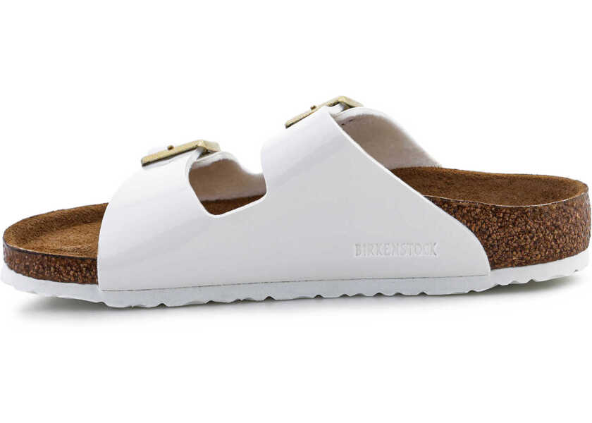 Papuci Birkenstock Arizona Kids BS Patent White N/A Fete (BM 15198976) 4