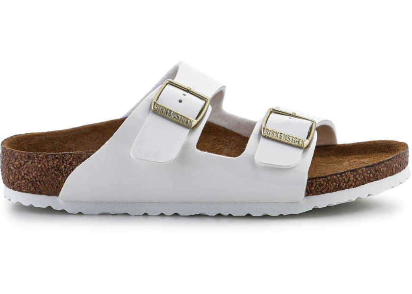 Papuci Birkenstock Arizona Kids BS Patent White N/A Fete (BM 15198976) 6