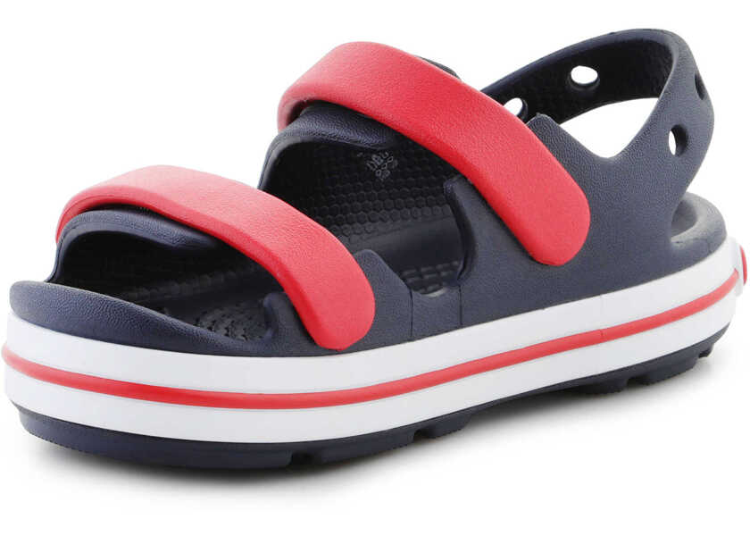 Sandale Crocs Crocband Cruiser Sandal T navy/varsity red Navy Baieti (BM 15199000) 2