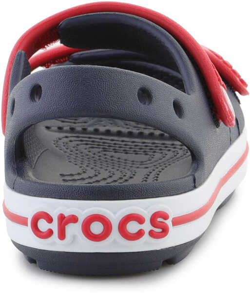 Sandale Crocs Crocband Cruiser Sandal T navy/varsity red Navy Baieti (BM 15199000) 5