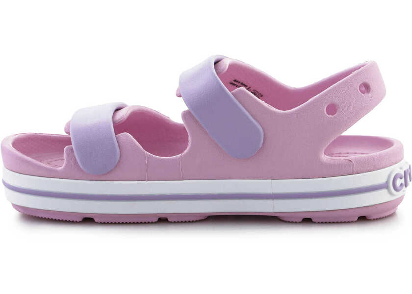 Sandale fara toc Crocs crocband cruiser sandal k lavender Pink Fete (BM 15199012) 4