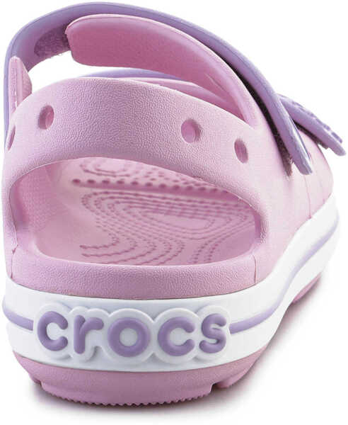 Sandale fara toc Crocs crocband cruiser sandal k lavender Pink Fete (BM 15199012) 5