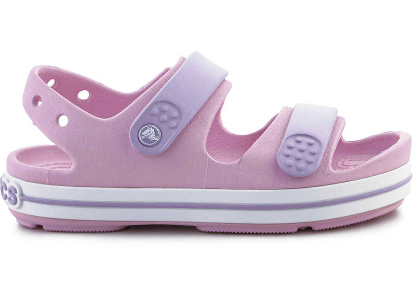 Sandale fara toc Crocs crocband cruiser sandal k lavender Pink Fete (BM 15199012) 6