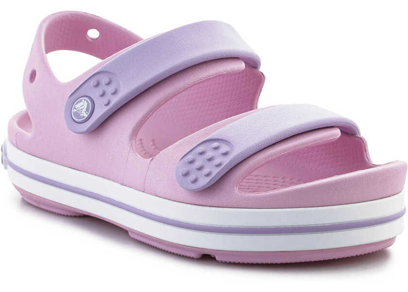 Sandale fara toc Crocs crocband cruiser sandal k lavender Pink Fete (BM 15199012) 1