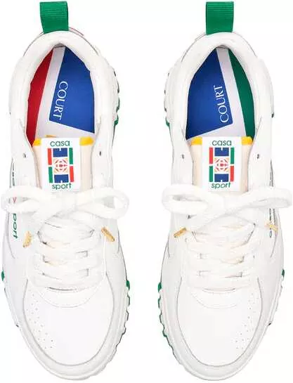 Sneakers Casablanca Sneakers White/Green Barbati (BM 15200491) 3