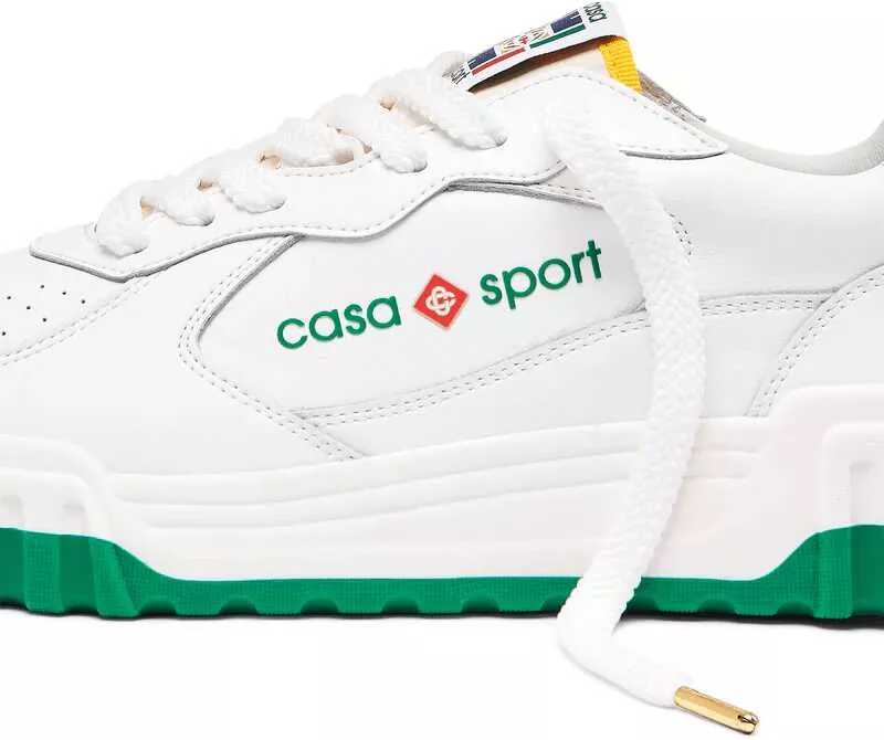 Sneakers Casablanca Sneakers White/Green Barbati (BM 15200491) 8