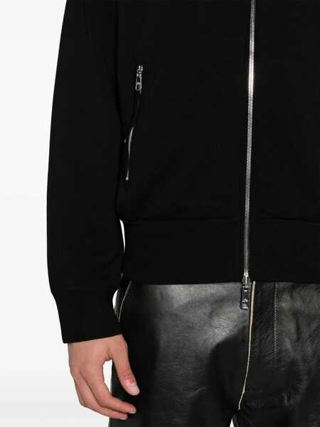 Bluze de trening Neil Barrett Reversible Baggy Fit Sweatshirt Black Barbati (BM 15200506) 5
