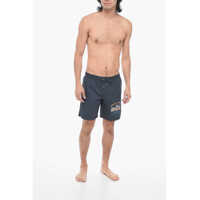 Bermude Dolce & Gabbana pentru Barbati - Bermude Dolce & Gabbana Printed Swimshorts Blue Barbati (BM 15200575) - B-mall.ro